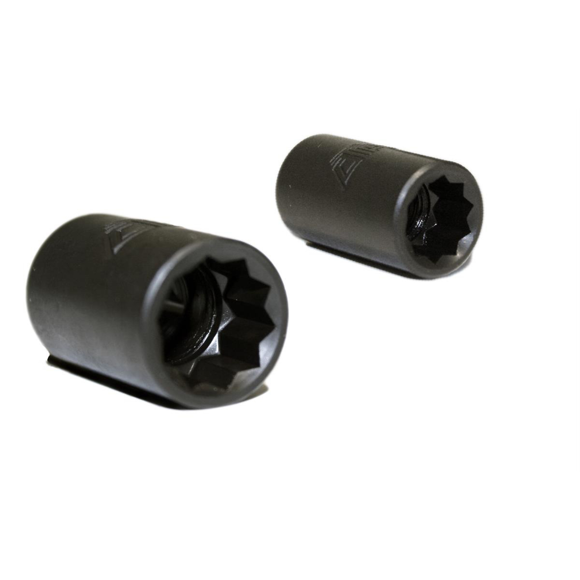 CTA Manufacturing 2-Piece 10-Point Socket Set — 1/4in. Square Drive, 8mm & 10mm, Hardened Steel, Black Finish, Model# CTA3751